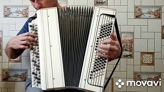 Баян Тульский "Концертный", белый. смотреть онлайн