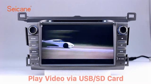 In dash dvd player 2013-2017 Toyota RAV4 Radio GPS Sat Nav Support 3G 4G WIFI смотреть онлайн