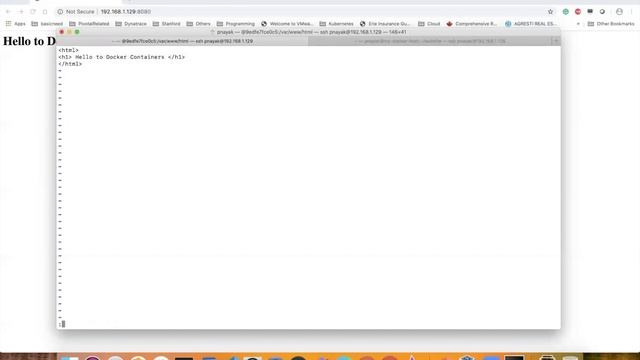 Docker Container Tutorial: Continuing Docker commands, concepts, login to a running container смотреть онлайн