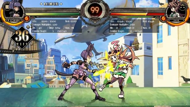 Skullgirls Encore Beta Robo Fortune 7.1k combo смотреть онлайн