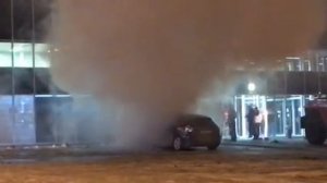 В Новокуйбышевске сгорела иномарка