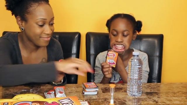 DIRTY GROSS MOUTHGUARD CHALLENGE| WATCH YA' MOUTH PARTY GAME| MAYA'S TOYCHANNEL смотреть онлайн