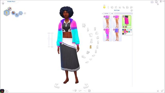 The Sims 4 Throwback Fit Kit Review смотреть онлайн