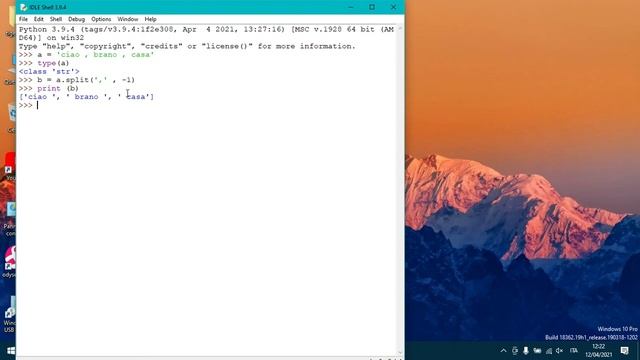 Tutorial Python 3 - #7.Split di una stringa смотреть онлайн