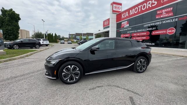 2022 Kia EV6 Long Range Review at Clarington Kia смотреть онлайн