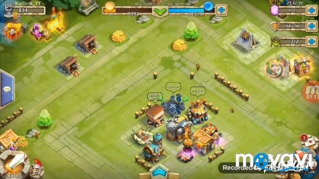Очень классная и красивая база в Castle Clash| для 4 уровня ратуши. #2 смотреть онлайн