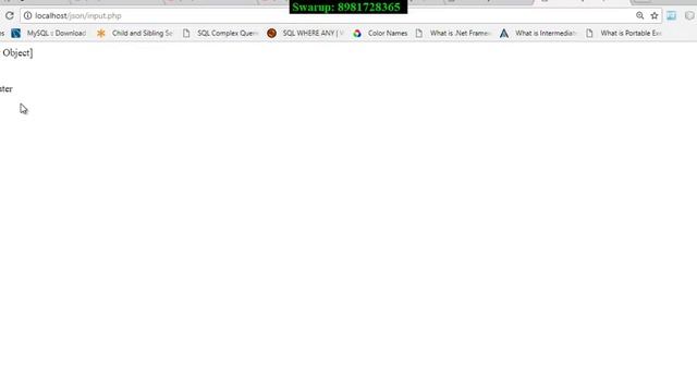How to access JSON data смотреть онлайн