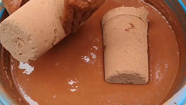 Asmr- Pure Red Dirt| Big Glass Shapes|Dusty|Soft|Mixing|Paste Play|Water Crumbling🤤| смотреть онлайн