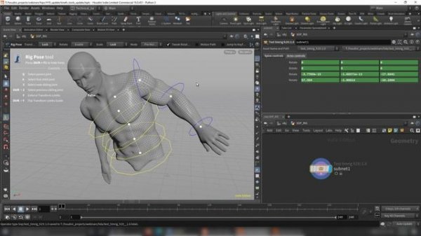 Kinefx tools: Houdini 19 update
