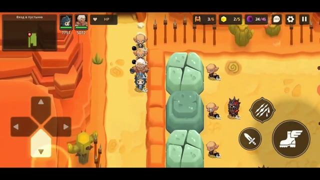 Guardian Tales 133 Пустыня Безумия ч1 Вход в пустыню 4 1 смотреть онлайн