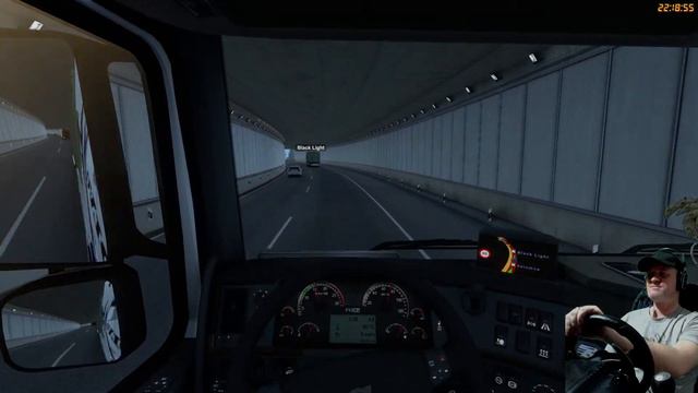 Euro Truck Simulator 2 - Руль Logitech G-27 - Версия 1.44 - Едем по правилам! (но это не точно) смотреть онлайн