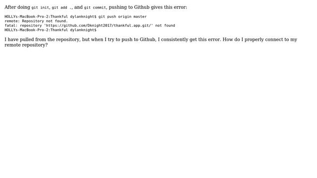 Error pushing to Github смотреть онлайн