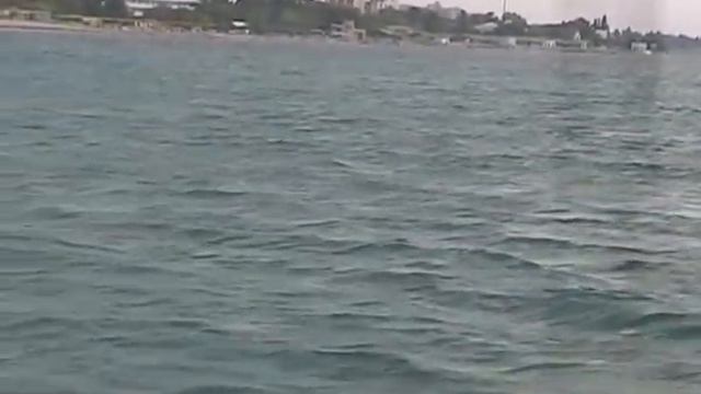 Евпатория. Вид с моря. View from the sea in Evpatoria. смотреть онлайн