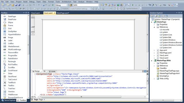 Silverlight Master Page смотреть онлайн