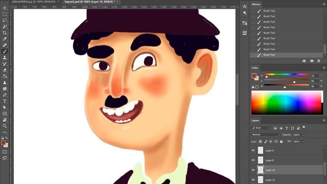 РИСУЮ Монро, Элвиса и Чарли.(?LISYAXA ART) смотреть онлайн