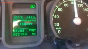 Расход топлива газель Next с дизельным двигателем на 100 км/ч  в загородном цикле.