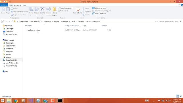 XAMARIN |Cómo Obtener Certificado de Huella Digital SHA1 en Visual Studio Android 2019 смотреть онлайн