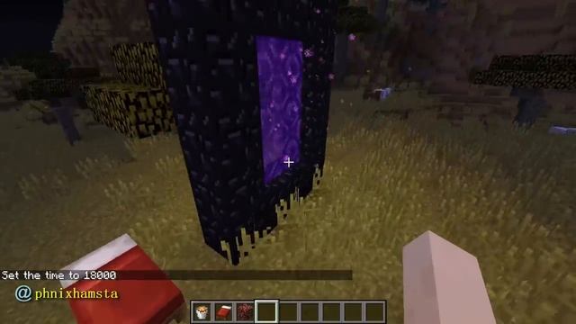Sleeping in the Nether in Minecraft смотреть онлайн