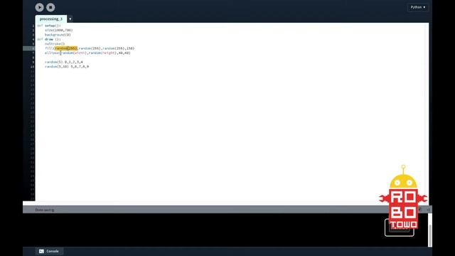 Programowanie w Python - Processing cz.3- losowanie смотреть онлайн