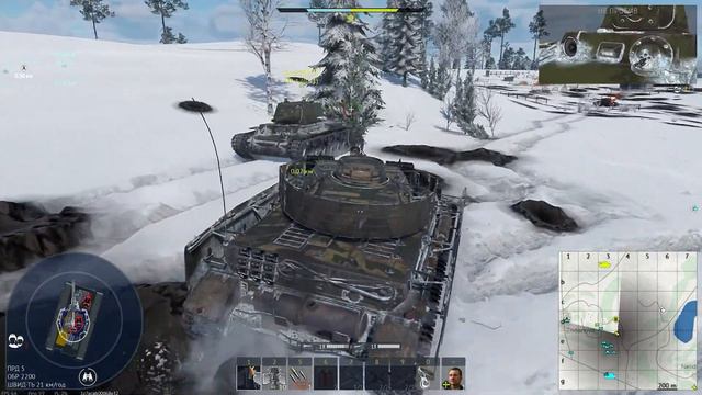 War Thunder PZ.IV H and PZ.IV G смотреть онлайн