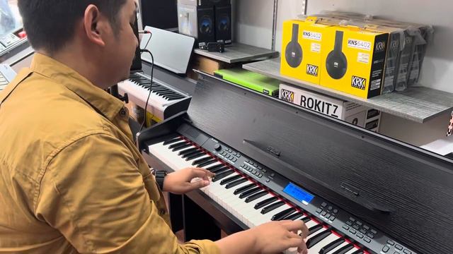Alesis Virtue 88-Key Digital Piano with Wood Stand and Bench смотреть онлайн