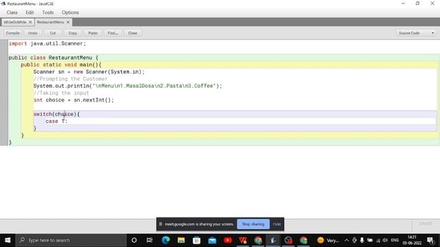 ICSE Java: Control Statements 2 - Nested If, Switch Statements, For Loop смотреть онлайн