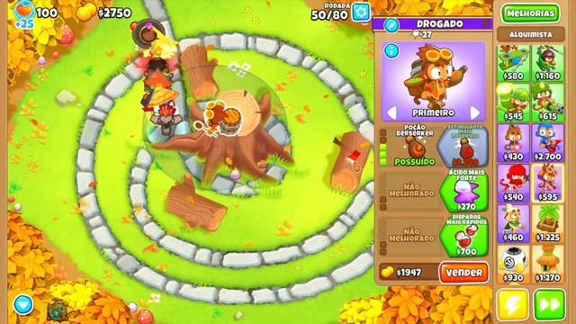 BTD6 | METADE DO DINHEIRO | TOCO DE ÁRVORE | HALF CASH смотреть онлайн