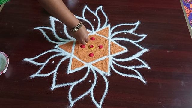 5*3 lotus Kolam designs🪷🪷 Beautiful Lotus rangolidesign🪷🪷 Simple lotus Mugulu designs🪷🪷VENKI RANGOL смотреть онлайн