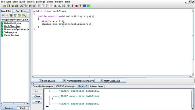 How To Use The Math Class In Java: Java Tutorial 5 смотреть онлайн