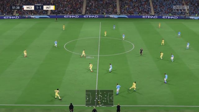 MAN CITY VS INTER FIFA 23 смотреть онлайн