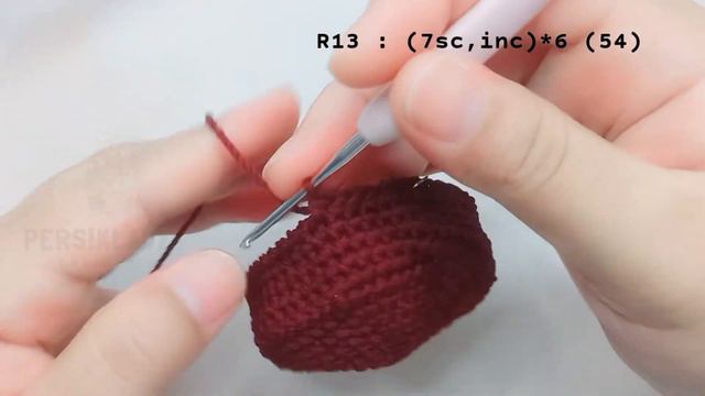 Crochet Tutorial Amigurumi Tulip Pen Holder || Part 1 : Making Base смотреть онлайн