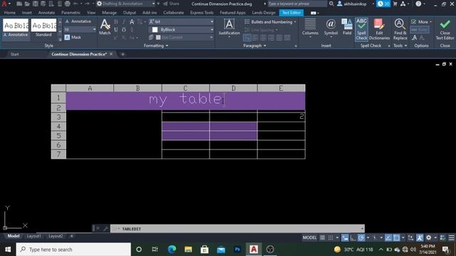 How to use Text style -2 Table in Autocad ||AUTOCAD 2022|| in Hindi смотреть онлайн