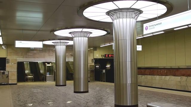 Станция метро "Котельники" за 2 недели до открытия смотреть онлайн