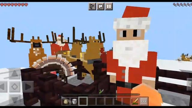 Мод на Рождественские вещи в Minecraft Pe смотреть онлайн
