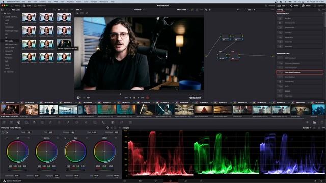 EASY Film Look | Kodak 2383 | Resolve Tutorial смотреть онлайн