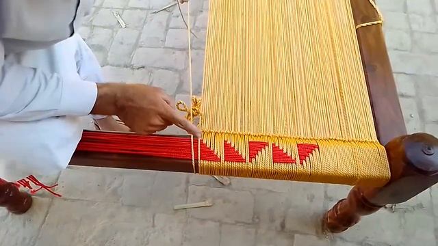 Design Charpai in his hands Cot Weaving Rope Bed #khatiyabunai | New style Charpai beginning Artist смотреть онлайн