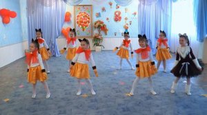 Очень красивый танец девочки - кошечки  "кошка беспородная"