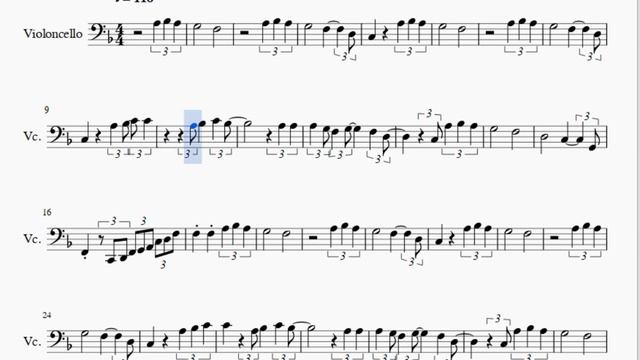 Cello Sheet Music: How to play Isn't She Lovely by Stevie Wonder смотреть онлайн