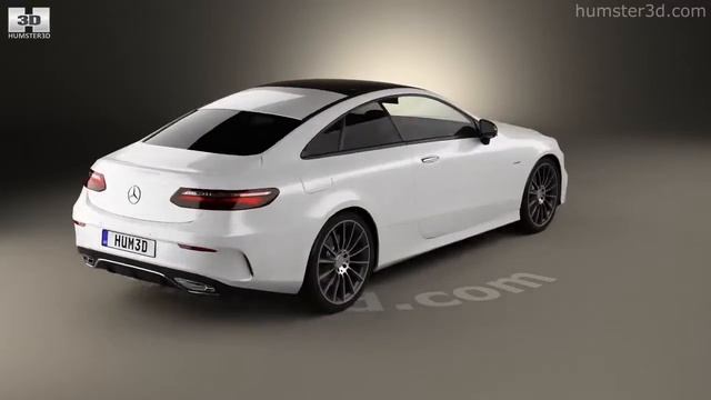 Mercedes-Benz E-Class (C238) Coupe AMG Line 2016 3D model by Hum3D.com смотреть онлайн