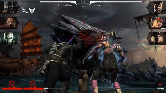 Босс Бо Рай Чо • Босс Рептилия • Босс Куан Чи | Mortal Kombat X mobile смотреть онлайн