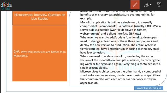 Microservices Interview Questions and Answers | Architecture design and Best practices Part - 1 смотреть онлайн