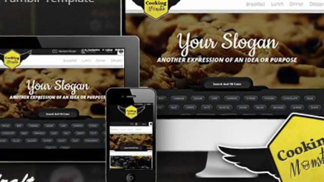 Cooking Monster - Responsive Tumblr Theme смотреть онлайн