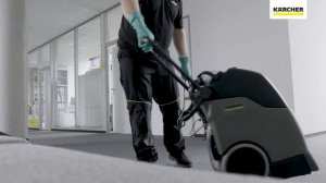 Как использовать аппарат для чистки ковров Karcher BRC 30 15 C