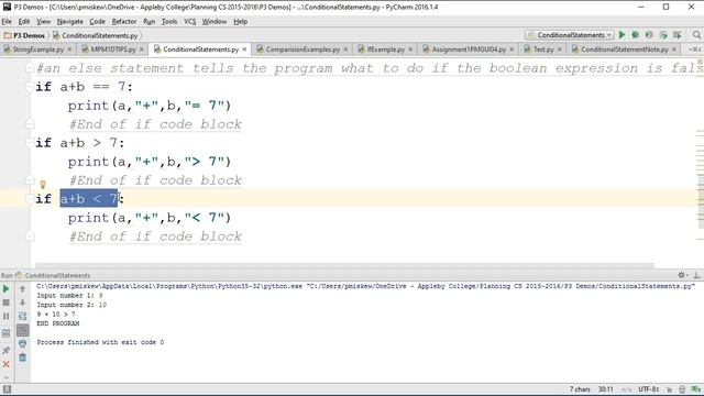 The Basics - Python 3: elif statements смотреть онлайн