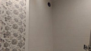 Установка смесителя с тропическим душем