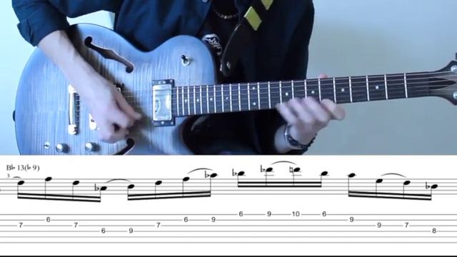 Jazz/Fusion Guitar Lesson - Evgeny Pobozhiy Online-school