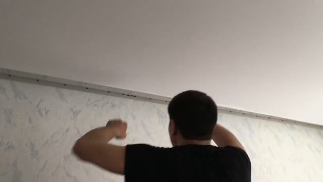 Натяжной потолок холодной натяжки (cold stretch) смотреть онлайн