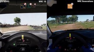 WRC 10 vs. WRC Generation Graphics Comparison | PlayStation 5