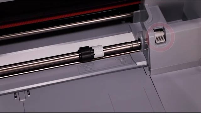 ScanNCut DX. Установка устройства для рулонной резки. смотреть онлайн