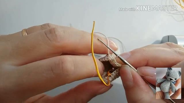 Кукла крючком.часть 3/How To Tie A Doll.part 3